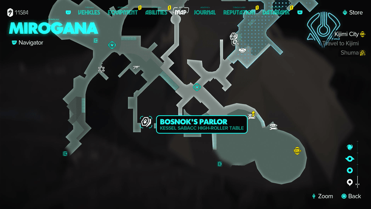 Mirogana High Roller Kessel Sabacc Table Map Location