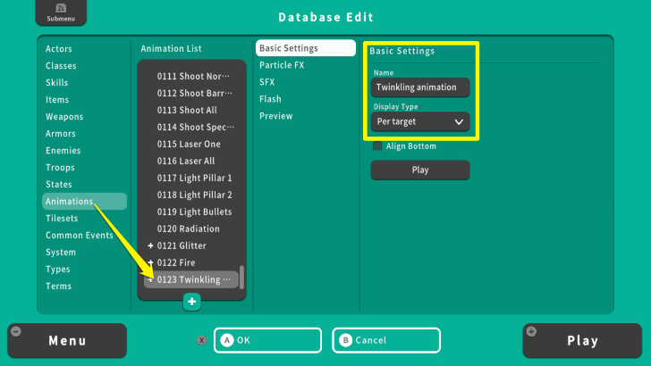 RPG MAKER WITH Name Display