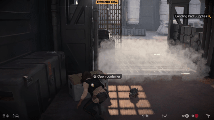 Landing Pad Supplies Walkthrough Step 3