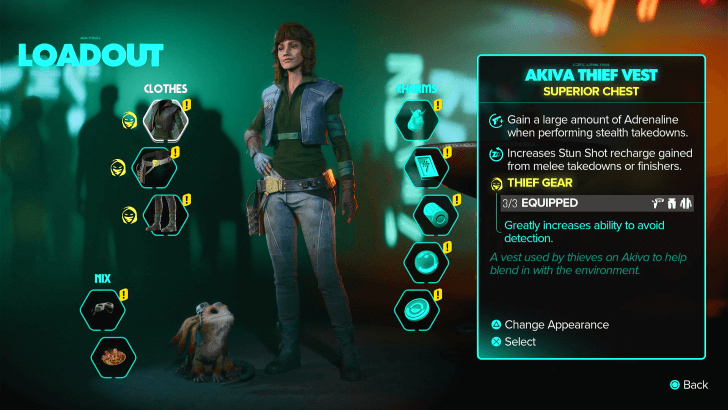 Star Wars Outlaws - Thief Gear