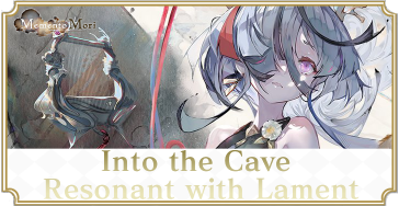 Into the Cave Resonant with Lament Event Banner  - MementoMori
