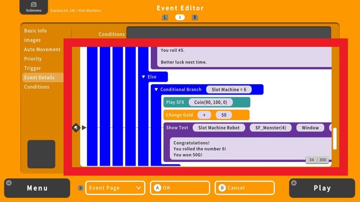 slot machine winning number