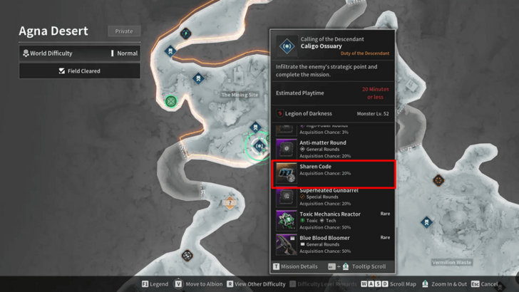 The First Descendant - Sharen Code Location