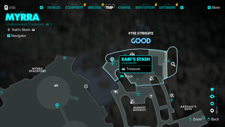 Star Wars Outlaws Xabi’s Stash Map Location