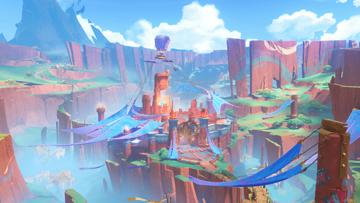 Genshin - Natlan Viewpoint - Arena of Glory and Triumph