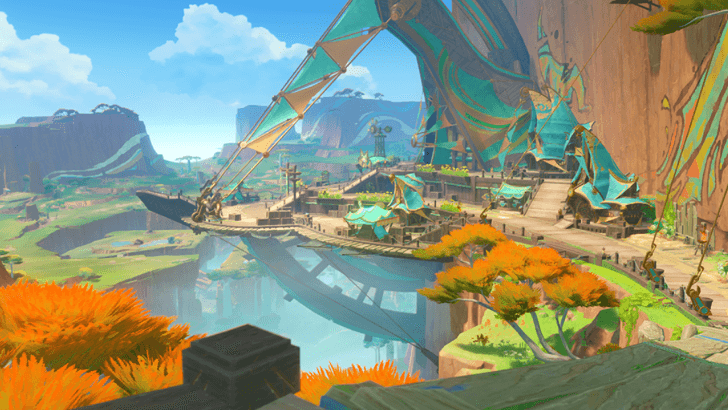 Genshin - Natlan Viewpoint - Canopy of the Clifftops