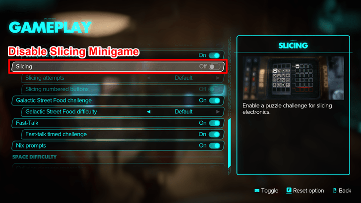 Slicing Tips and Guide - Disable Slicing Minigame