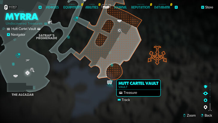 Star Wars Outlaws - Myrra Hutt Cartel Vault
