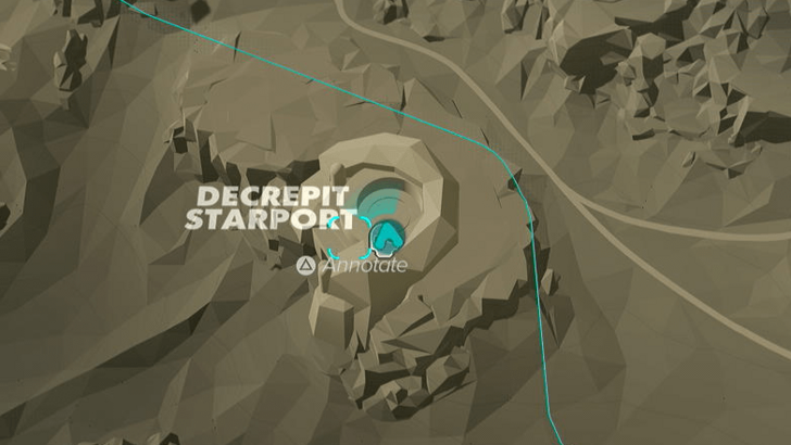 Star Wars Outlaws - Decrepit Spaceport Treasure 1