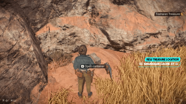 Tosharan Treasure World Location