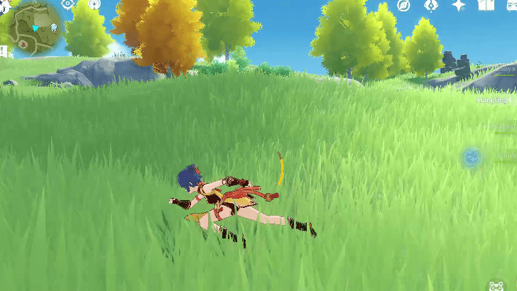 Genshin - Stamina - Sprinting