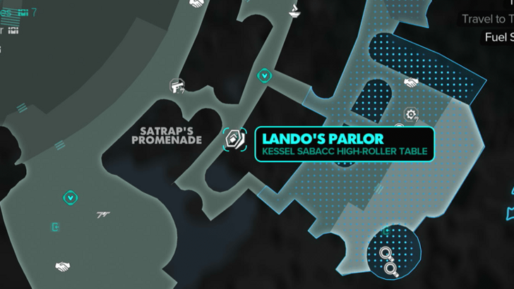 Star Wars Outlaws - Lando’s Parlor