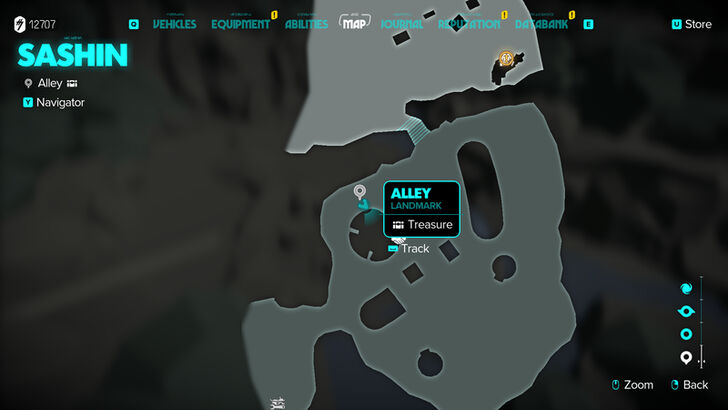 Star Wars Outlaws - Alley Map View