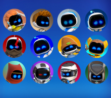 Astro Bot 10 Avatars