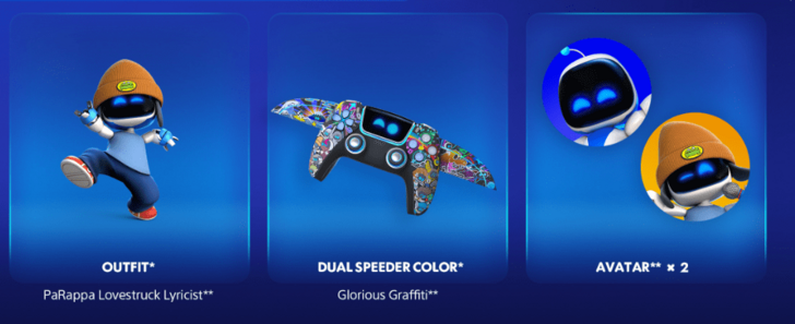 Astro Bot Pre-Order Bonuses