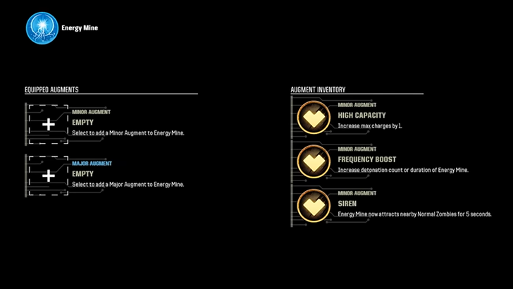 Black Ops 6 - Energy Mine Augments