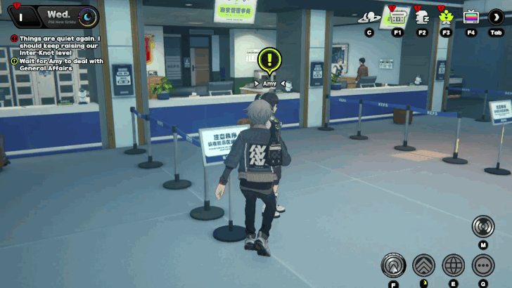 Wait for Amy to Deal With Geneal Affairs