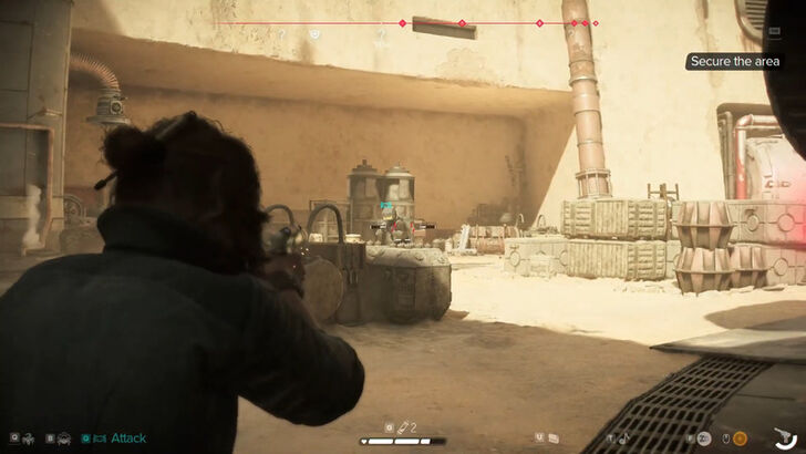 Star Wars Outlaws Gunrunner Clear the Area