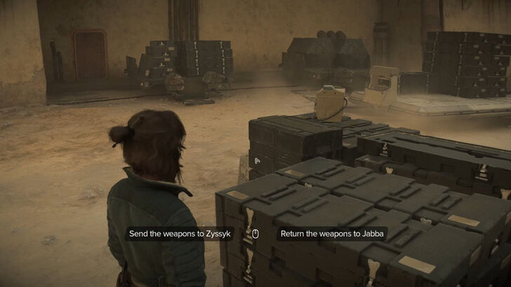 Star Wars Outlaws Gunrunner Choice