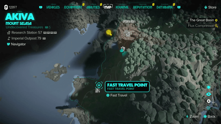 Star Wars Outlaws - Fast Travel Near Mount Selasa