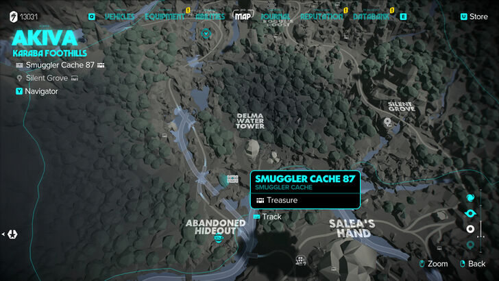 Star Wars Outlaws Smuggler Cache 87 Map