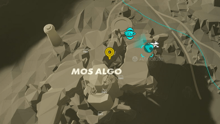 Star Wars Outlaws Mos Algo Treasure 3 Map Location