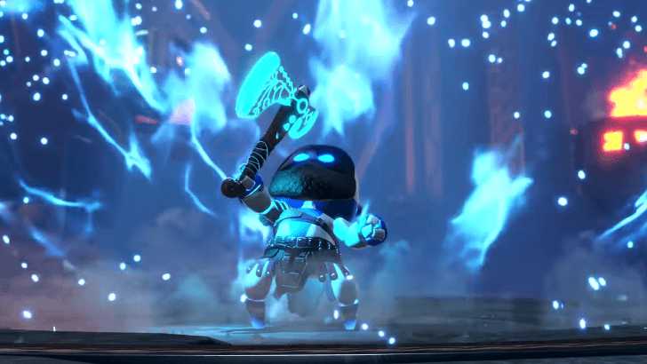 Astro Bot - Kratos Power-up