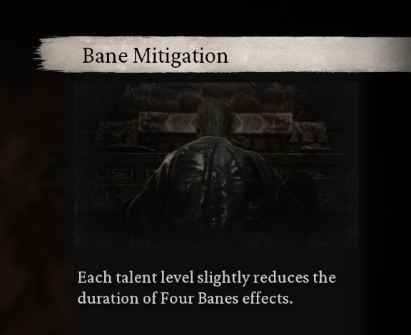 Bane Mitigation - Survival Skill