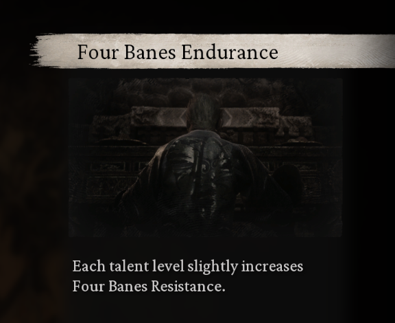 Four Banes - Endurance Survivor Skill