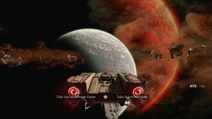 Star Wars Outlaws Bring Ays to Toshara Choice