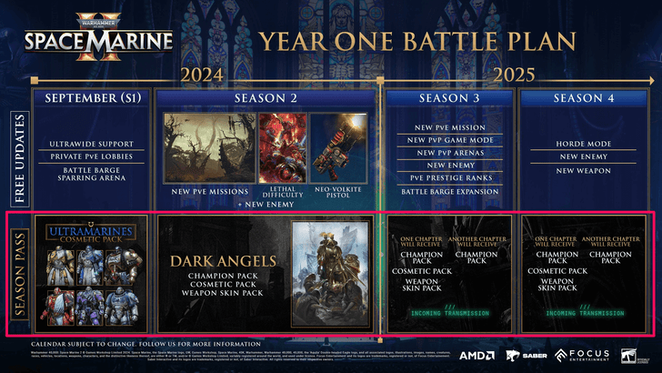 Space Marine 2 Season Pass