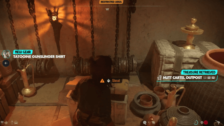 Star Wars Outlaws - Hutt Cartel Outpost Treasure 1