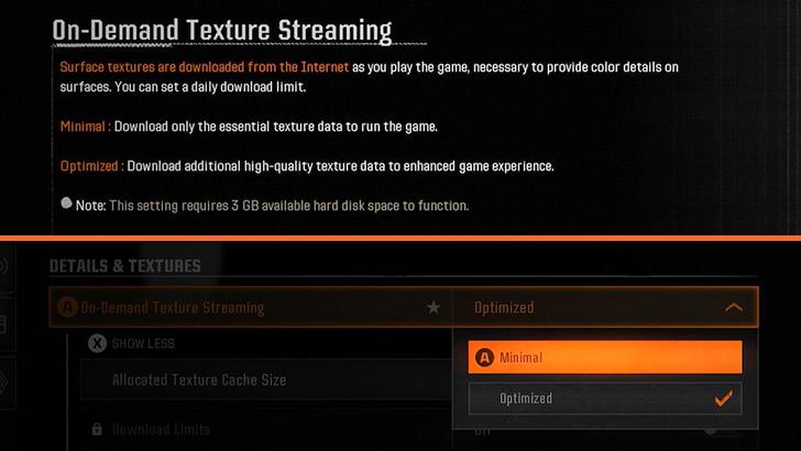On-Demand Texture Streaming