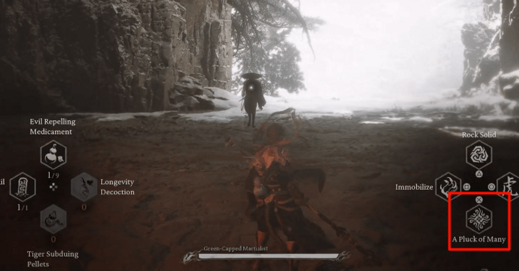 Use a Pluck of Many Spell