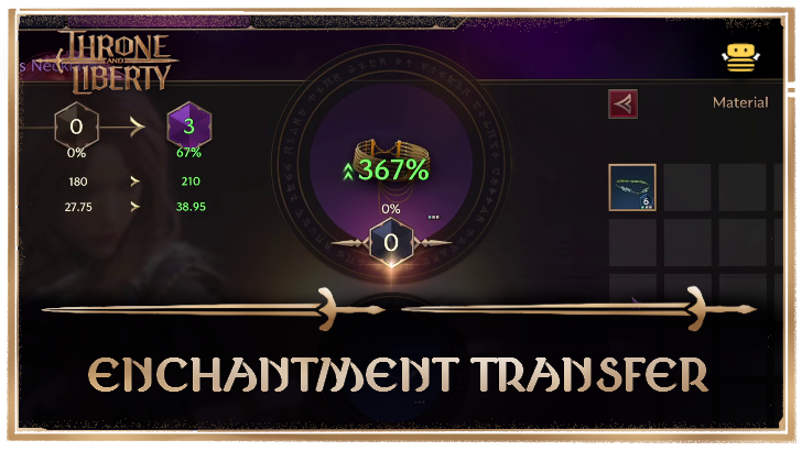 Throne and Liberty - Enchantment Transfer Guide Top
