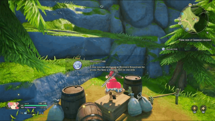 Interact with Pots and Glowing Spots