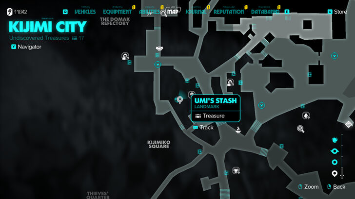 Star Wars Outlaws Umi’s Stash Map Location