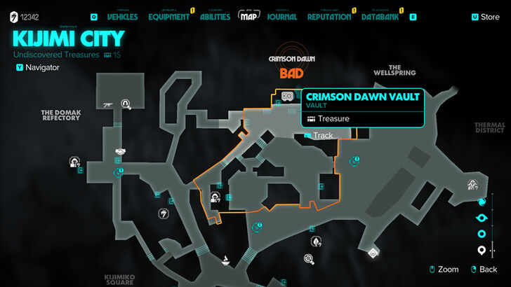 Star Wars Outlaws - Crimson Reign Finish Map Location