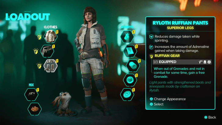 Star Wars Outlaws - Ruffian Gear