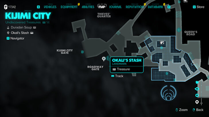 Star Wars Outlaws Okali’s Stash Map Location