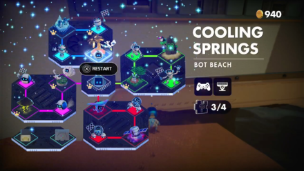 Astro Bot Playroom - Race Track Puzzle