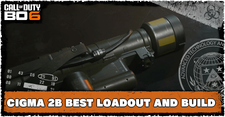 Black Ops 6 - Cigma 2B Best Loadout and Build