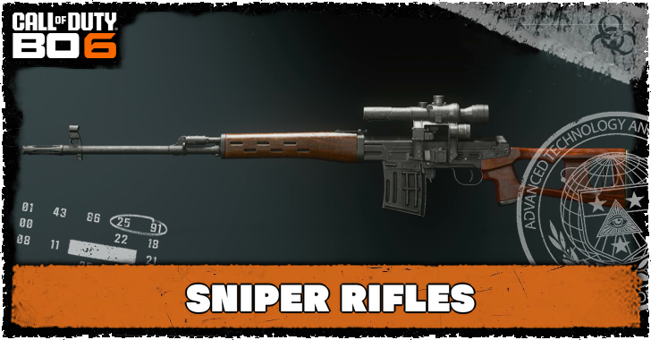 Black Ops 6 - List of All Sniper Rifles