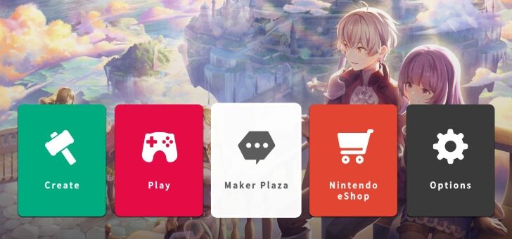 RPG MAKER WITH Home Screen