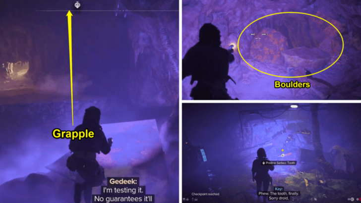 Star Wars Outlaws Sarlacc Tooth Route