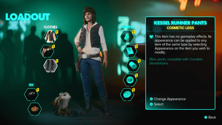 Star Wars Outlaws - Kessel Runner Outfit