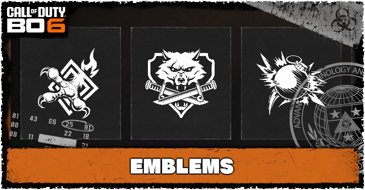 Black Ops 6 List of Emblems