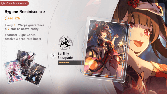 Honkai Star Rail Banner History - Earthly Escapade