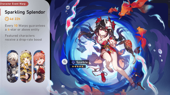 Honkai Star Rail Banner History - Sparkling Splendor