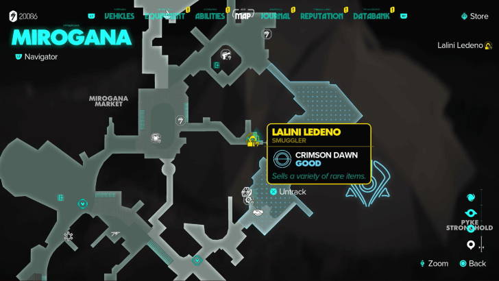 Star Wars Outlaws - Lalini Ledeno Map Location